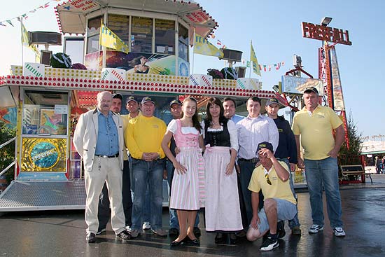Das Team vom Freefall auf dem Oktoberfest 2007 (Foto: MartiN Schmitz)